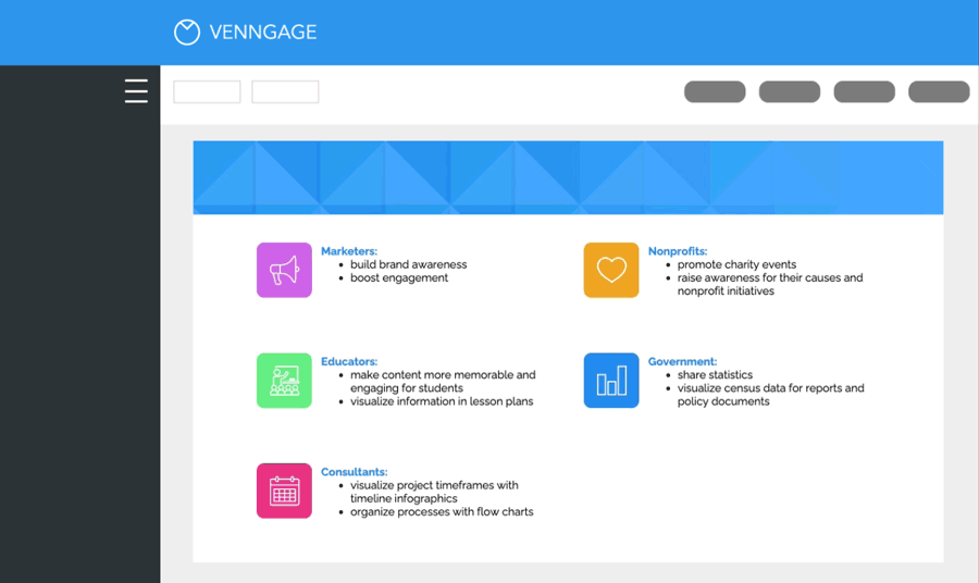 Venngage vs Visme Venngage Smart Templates