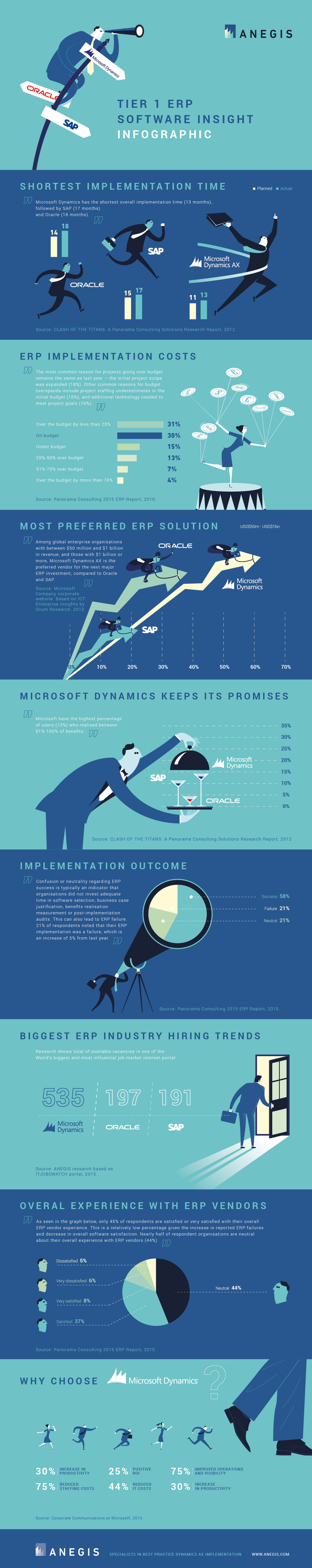 ERP Software Infographic Design Example