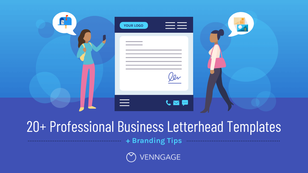 20+ Professional Business Letterhead Templates + Branding Tips
