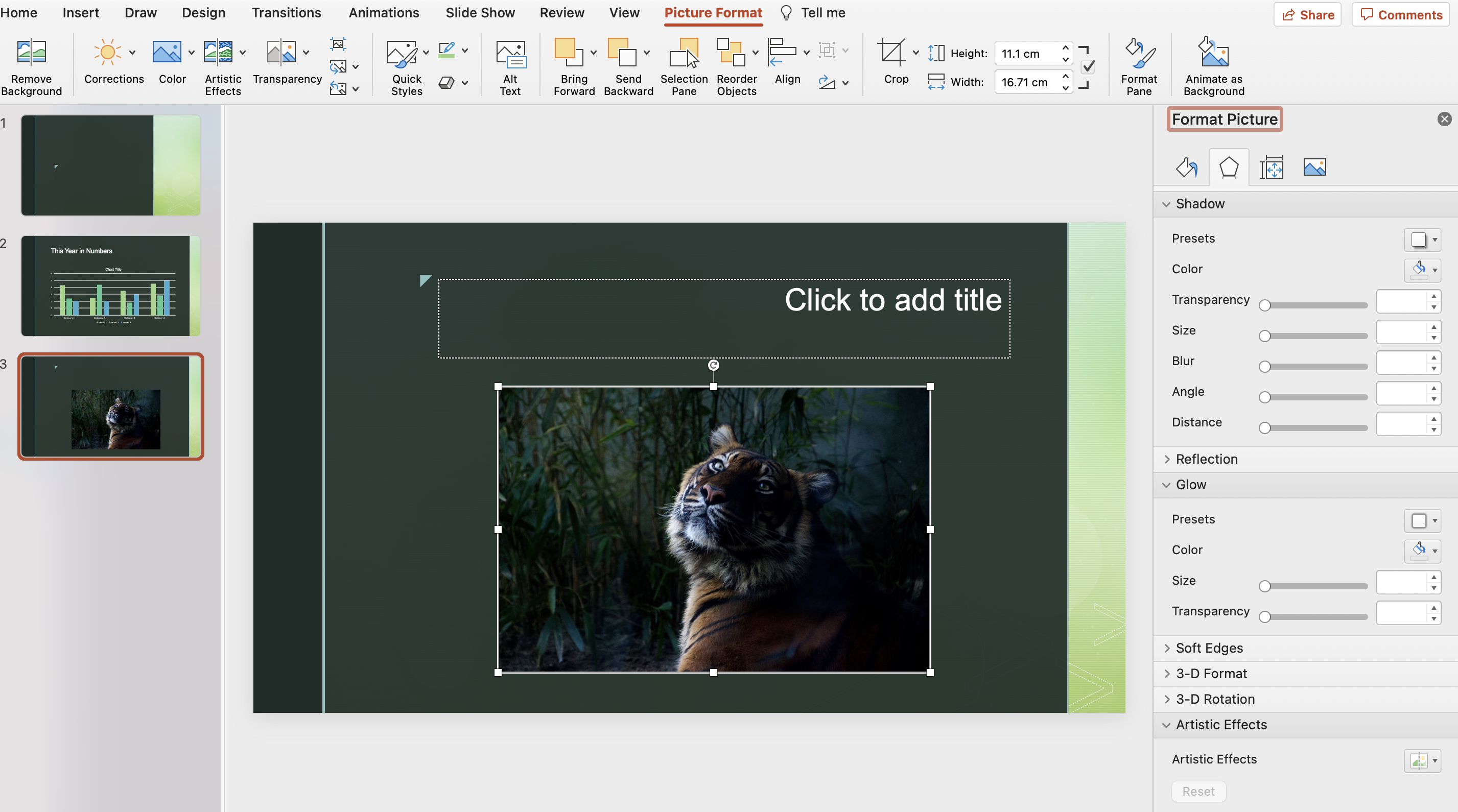 PowerPoint vs Venngage PowerPoint Photo Editing